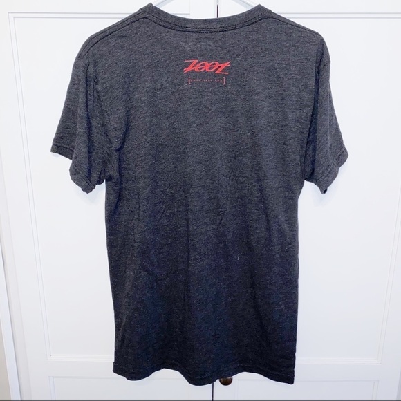 Zoot | Swim Bike Run Black/Red Tee Medium - Picture 5 of 6